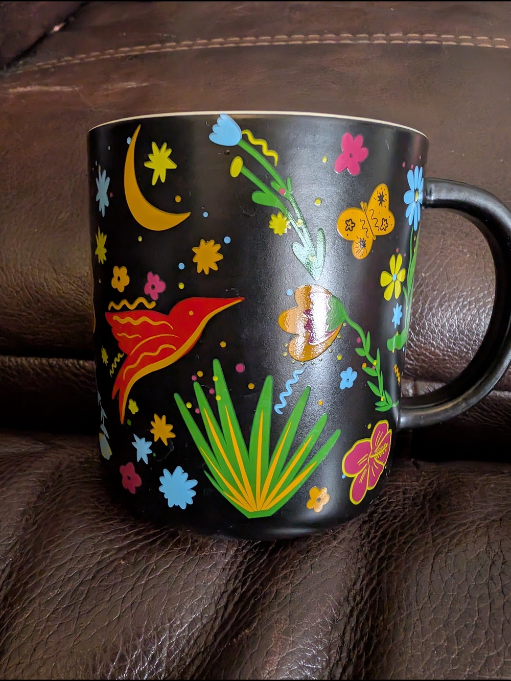 Starbucks x Manuela Guillen 2023 Buenas Vibras Ceramic Mug 14 oz Artist Collab